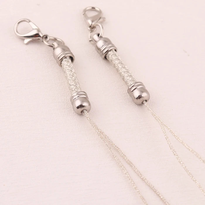 Fancy Silver Color Gifts Keychain Cellphone Strap Mobile Phone Strap