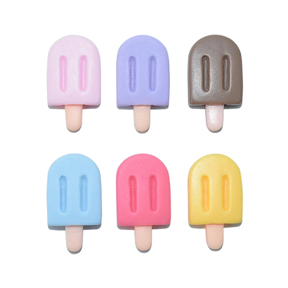 Top Sale Artificial Mini Mixed Ice Cream Cake Resin Food Cabochon Craft Charms