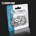 TS-K130 15PCS Z Shaped Photo Frame Brackets with 30pcs Screw MDF Board Frame Fastener Hardware