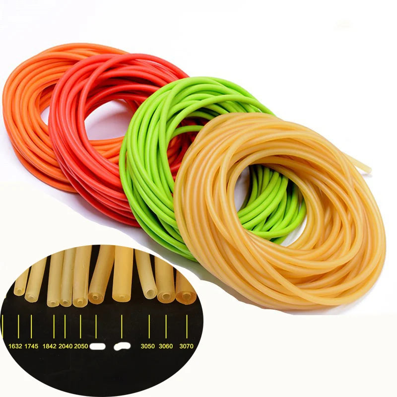 10m Long Slingshot Rubber Band Hunting Slingshot Accessories Latex Tube Rubber Band