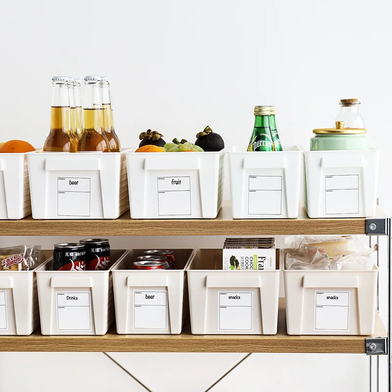 Hot-selling Household Plastic Storage Box Desktop Storage Basket