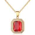 Silver Heart Pedant Necklace With Zircon Inserted Women Jewelry for Valentine's Day Gift of Girlfriend