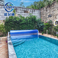 Landy PC Motorized Pool Cover You Can Walk on Waterproof Anti-UV Retractable Pool Cover for Above Ground Pool