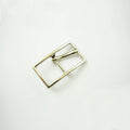 2024 New Designs Fashion 15mm Zinc Alloy Metal Strap Buckles Center bar Belt Buckles
