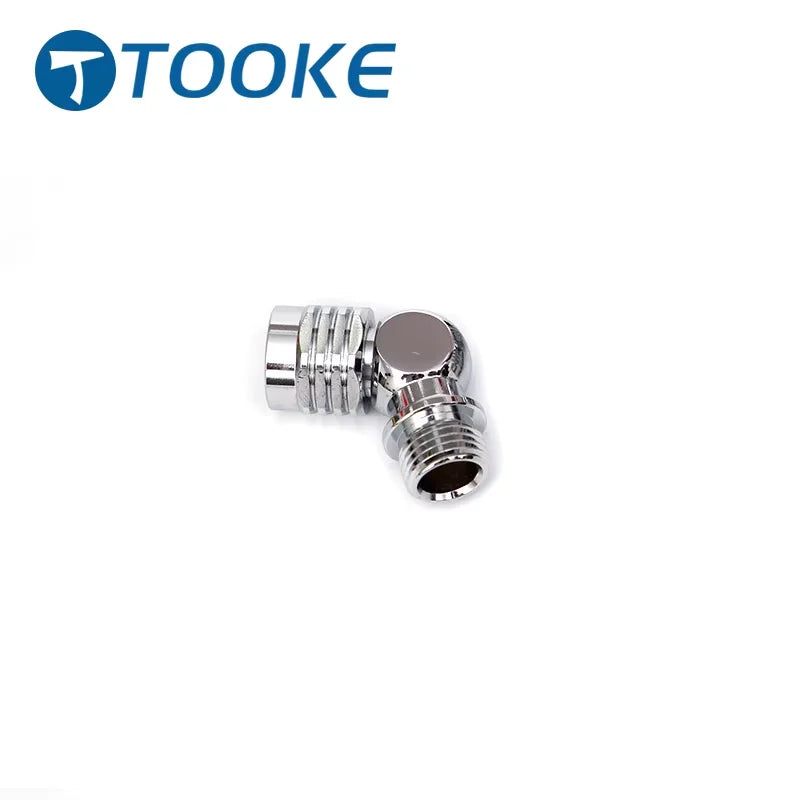 Underwater Diving Equipment Accessories Stainless Steel 110 Degree Swivel Adapter for Second Stage Regulator MegaBDM