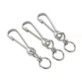 Simplex Metal Snap Hook Keychain Practical Lanyard Hook Clasp for Bags and Accessories