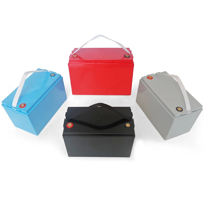 ABS Plastic Battery Housing Empty 12v100ah for Lithium Battery Pack for 18650 26650 32650 21700 Lifepo4 Battery Boxes Racks