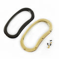 Meetee BS162 Alloy Buckle Wallet Frame Replacement Handle Parts DIY Handmade Bag Hardware Accessories