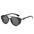 GWTNN OEM Gafas De Sol Retro Redonda Vintage Round Steampunk Sunglasses Circle