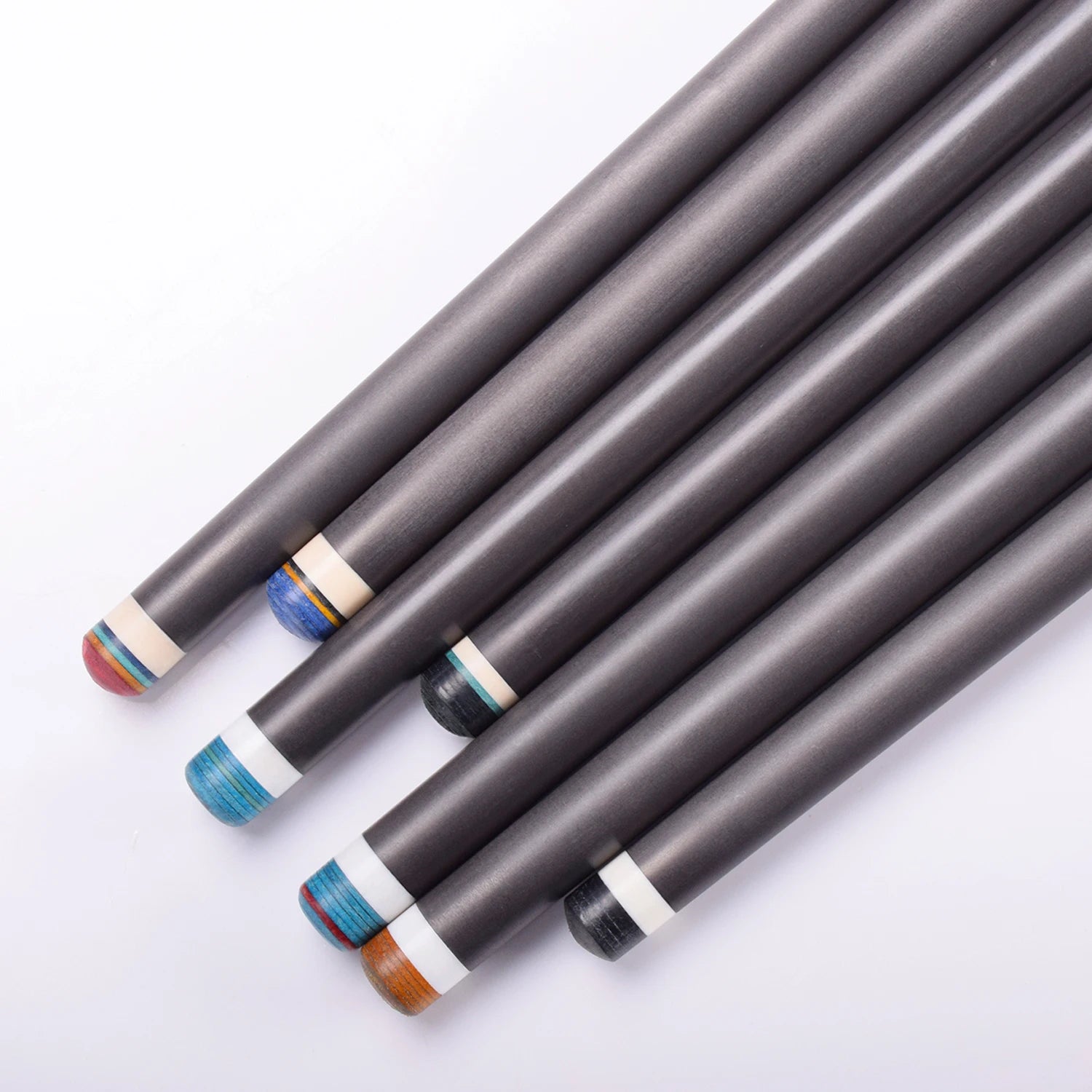 New Design Jump Break Cue 12 Split Structure Stainless Steel Joint 57 Inch Size High Speed Performance Billiard Room Equipment
