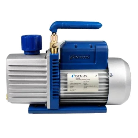 High Quality Dual Voltage Operation Single-Stage Rotary Vane Vacuum Pump for HVAC/Auto AC Refrigerant Recharging