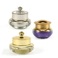 In Stock Ready to Ship 15g Luxury Cosmetic Cream Jar with Plastic Cap for Skin Case Packaging