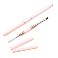 Dual-ended Nail Brush Acrylic Nail Art Brushes Professional Gel Nail Polish Liner Flower Painting Drawing Manicure Tools