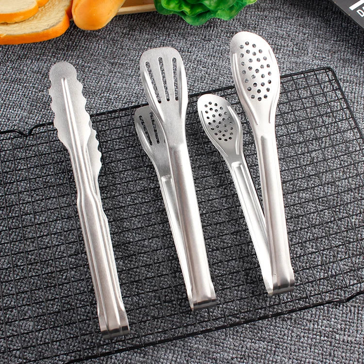 Hot Sales Stainless Steel Multifunctional BBQ Tool Set Outdoor Kitchen Utensils Including Turners Bread Food Clip for Cooking