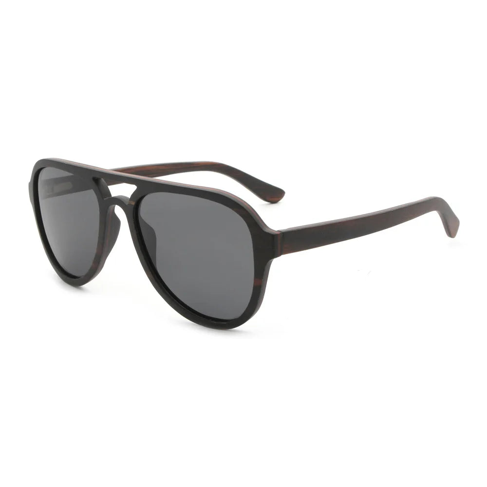 Fashion Luxury 2026 Acetate Sunglass Tortoise Color Square Aviation Sunglasses with Nylon Lenses Green TAC Lens Polarized