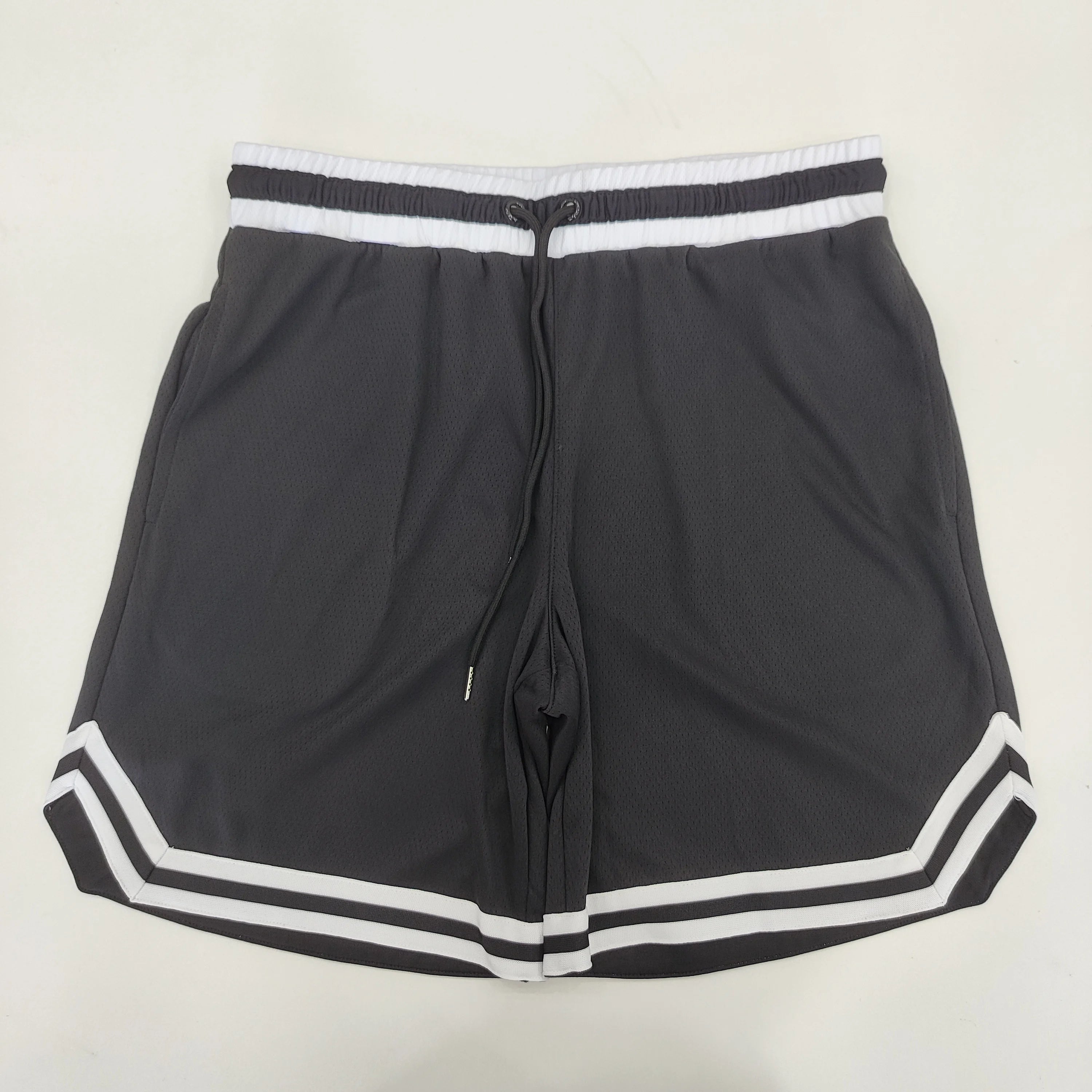 B430 Wholesale Price Custom Team Name Embroidered Basketball Shorts Basic Basketball Short Sublimated Basketball Shorts