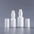 White Hair-oil Cosmetic Packaging 30ml 50ml 100ml White Lotion Serum Essential Oil Glass Spray Bottle