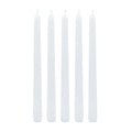 Wholesale Ivory Taper Candles with Box 2.2* 24.5cm Unscent for Wedding Home Decoration Birthday Party Candle 640g/box