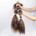 Hot Selling 12A Indian Virgin Natural Black  Weave Bundles Extension for Boho Goddess Braids