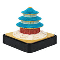 Customizable New Temple of Heaven Daily Calendar Layered Paper Sheets 3D Paper Art Papercraft Diy Sculpture Memo Pad Note