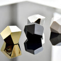15mm New Design Polygonal Section Design ABS Plastic Black White Gold Silver Cap Perfume Bayonet Bottle Cap
