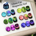 BORN PRETTY PRO 15ml Double Light Glass Cat Eye Gel Magnetic 9D Semi-permanent Varnish OEM Cat Eye Gel Polish