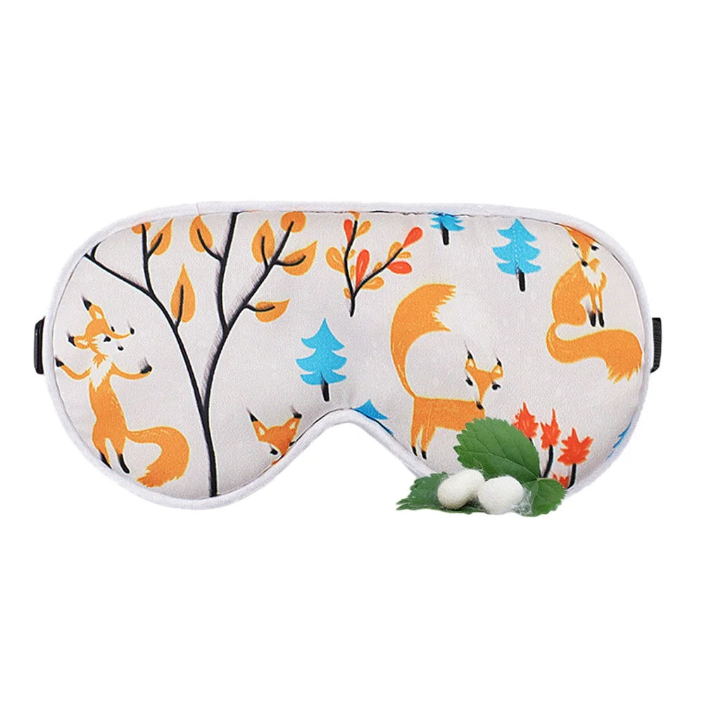 Adjustable Strap Satin Eye Mask 3 Sizes Kids Smooth Silk Soft Blindfold for Sleeping Blocking Light