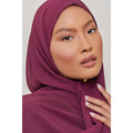 Factory Wholesale Price Hot Selling Malaysia Crinkle Plain Bubble Chiffon Muslim Hijab Pleated Shawl Islamic Wrinkle Scarf