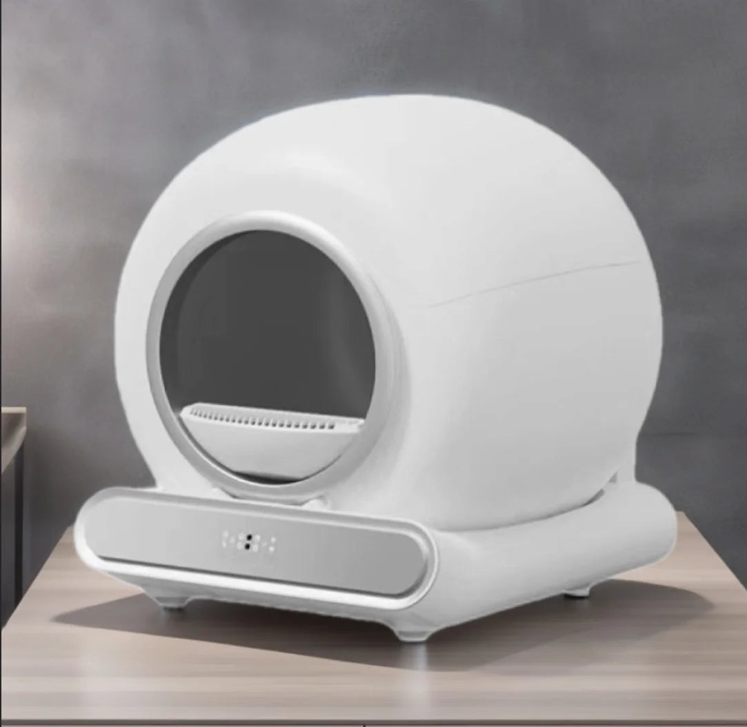 App Control Electric Self Cleaning Automatic Litter Box Smart Cat Toilet With Wifi Phone Control