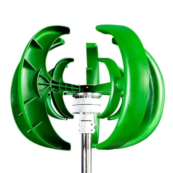 New Design Lamp Lantern Vertical Axis Double 5 Blades Maglev 12V 24V Wind Turbine Generator Portable