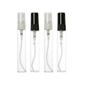 Custom Mini Tube Bottle Transparent Perfume Spray Bottle Essence Liquid Travel Suit Refillable Glass Tube