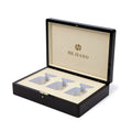 Custom Handmade Piano Lacquer Decorative Perfume Boxes Luxury Wood Gift Box for Cologne Arabic Attar Bottle for Cosmetics