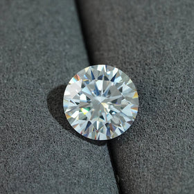 Starsgem Loose Moissanite Gemstone DEF White Color Round Brilliant Cut Synthetic Moissanite for Jewely Making