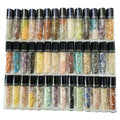 Wholesale Healing Crystal Tumble Gravel Stone Essential Oil Bottles Quartz Crystal Perfume Bottle for Sale