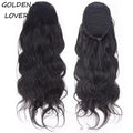 Ponytail Human Hair Extensions With Clip in Drawstring Ponytail Straight Brazilian Hair Ponytails for Women Remy