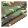 T/C 65/35 Camouflage TC Twill Woven Fabric Waterproof Breathable Woodland Anti-Tearing Camo Print for Jungle Garments Costumes