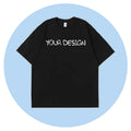 High Quality 250gsm T Shirts Luxury Blank Heavy Cotton Oversized Tshirt Custom logo Screen Print Embroidered t Shirt for Men