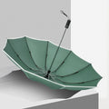 10-Rib Reverse Reflective Strip Fully-Automatic Folding Umbrella 105cm Diameter Customized Logo Business Gifts Durable Easy Open