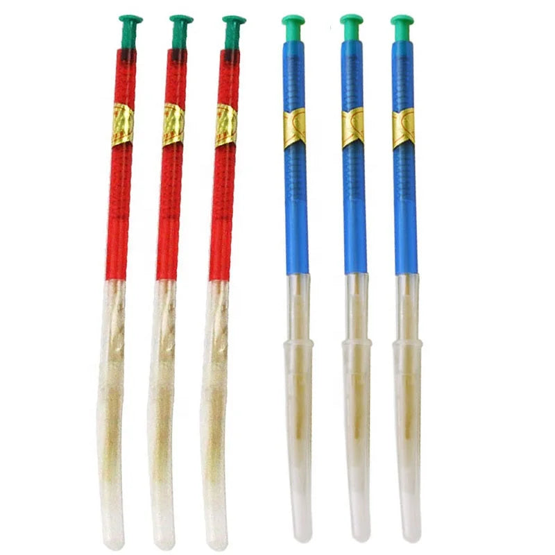 1PCS Sheep Horn Bee Grafting Tool Plastic Grafting Needles to Remove Bee Larvae Red Blue