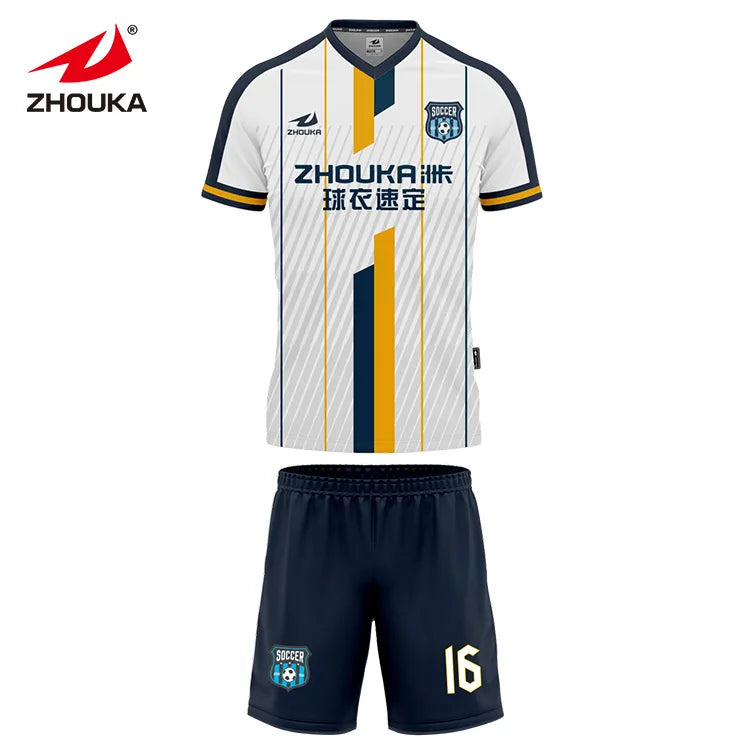 Soccer Team Jerseys Uniform Set Men  Football Soccer Team Jersey Soccer Jerseys Full Team Set