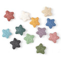 Cute 20MM Volcano Stone Star Bead DIY Jewelry Versatile Material Homemade Bracelet Necklace Material