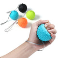 Hot Sale Silicone Hand Grip Ball for Strength Training Comfortable Wrist Exercise Gripper Hand Pain Relief Exerciser Ball