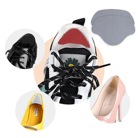 FASTLACES Leather Repair Subsidy Sticky Shoe Hole Lined Anti-Wear Heel Stick Foot Care Insoles Non-Slip 0.5CM 2-Layer Unisex