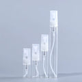 Custom Perfume Packaging 2ml 3ml 5ml 10ml Glass Tube Bottle Empty Perfume Tubes Tester With Pump Sprayer