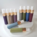 Morandi Series Special Colored 10ml Empty Glass Spray Bottle with Gold Sprayer for Perfume