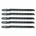 5pcs T244D HCS T-Shank Curved Jigsaw Blades for Fast Wood Cutting 100mm Length Saw Blade