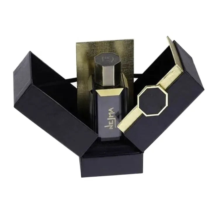 Custom Green Drawer Fancy Clamshell Foldable Luxe Recyclable Perfume Skin Care Lipstick Paper Gift Box Luxury Makeup Packaging