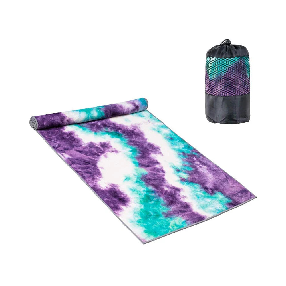 Silicone Dot Hot Yoga Towel Microfiber Non-slip