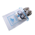 Durable PVC Reusable Biodegradable Zipper Closure Drawstring Bags with Lock for Shoe Storage