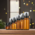 Amber PET Plastic 40ml-170ml Empty Room Mist Spray Bottles Screw Cap Pump for Air Freshener Skincare Packaging for Wigs Blush